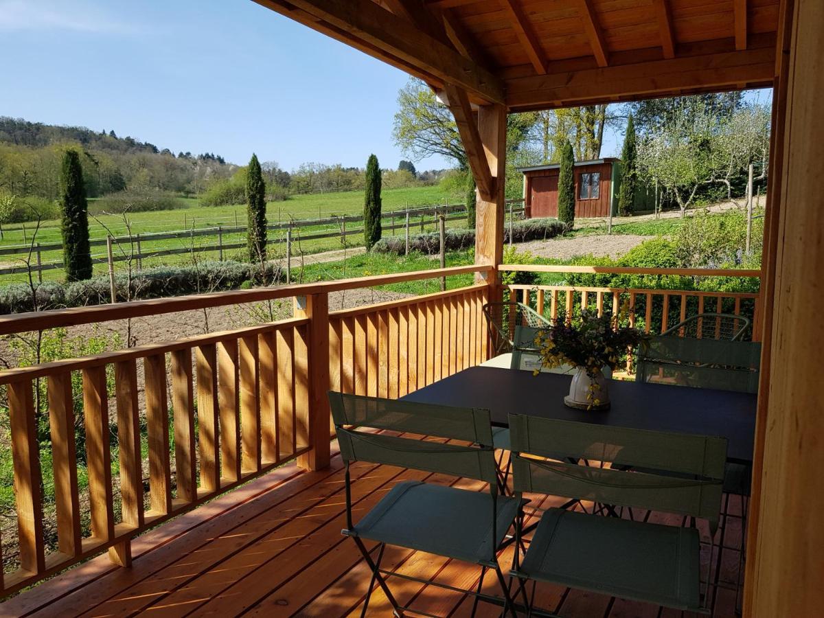 La Cabane Du Jardin Bongheat Buitenkant foto